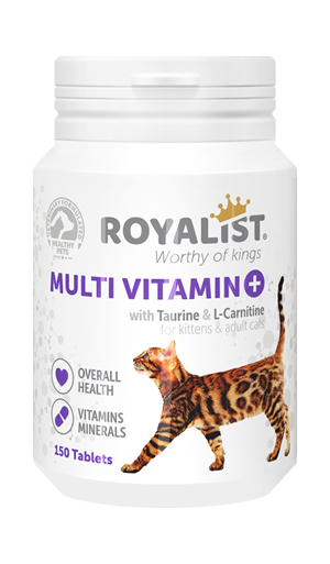03325 ROYALİST KEDİ MULTİVİTAMİN 150 TABLET