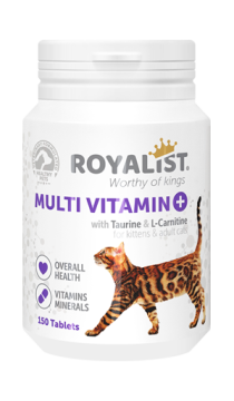 03325 ROYALİST KEDİ MULTİVİTAMİN 150 TABLET