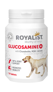03328 ROYALIST KÖPEK GLUCOSAMINE 75 TABLET