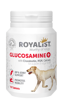 03328 ROYALIST KÖPEK GLUCOSAMINE 75 TABLET