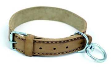 ST00601 TEK KATLI DERİ TASMA 4 CM