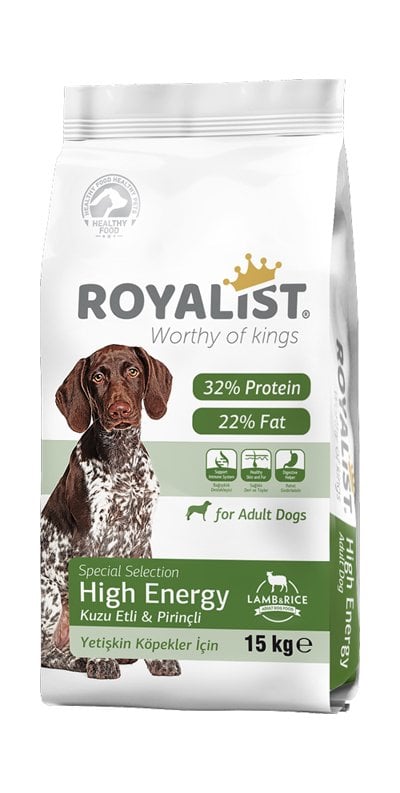 00570 ROYALIST HIGH ENERGY KÖPEK MAMASI 15 KG