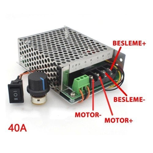 40A 50V DC Motor Sürücü