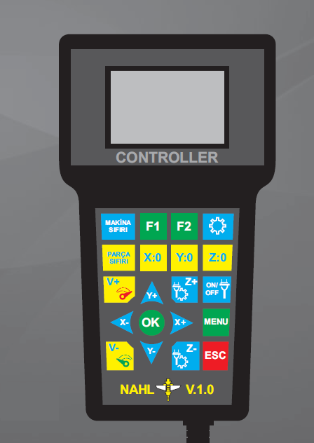 NAHL V1.0 CNC ROUTER Kontrolör yerli