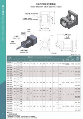 MBA15F SYK NEMA 34 FLANŞ BRAKET