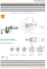 611 Q16 Pnömatik  Toggle Clamp