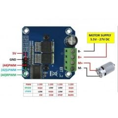 BTS7960B 43A Motor Sürücü Kartı