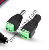 DC SOKET 2,1MM   TAKIM ( DİŞİ ERKEK )