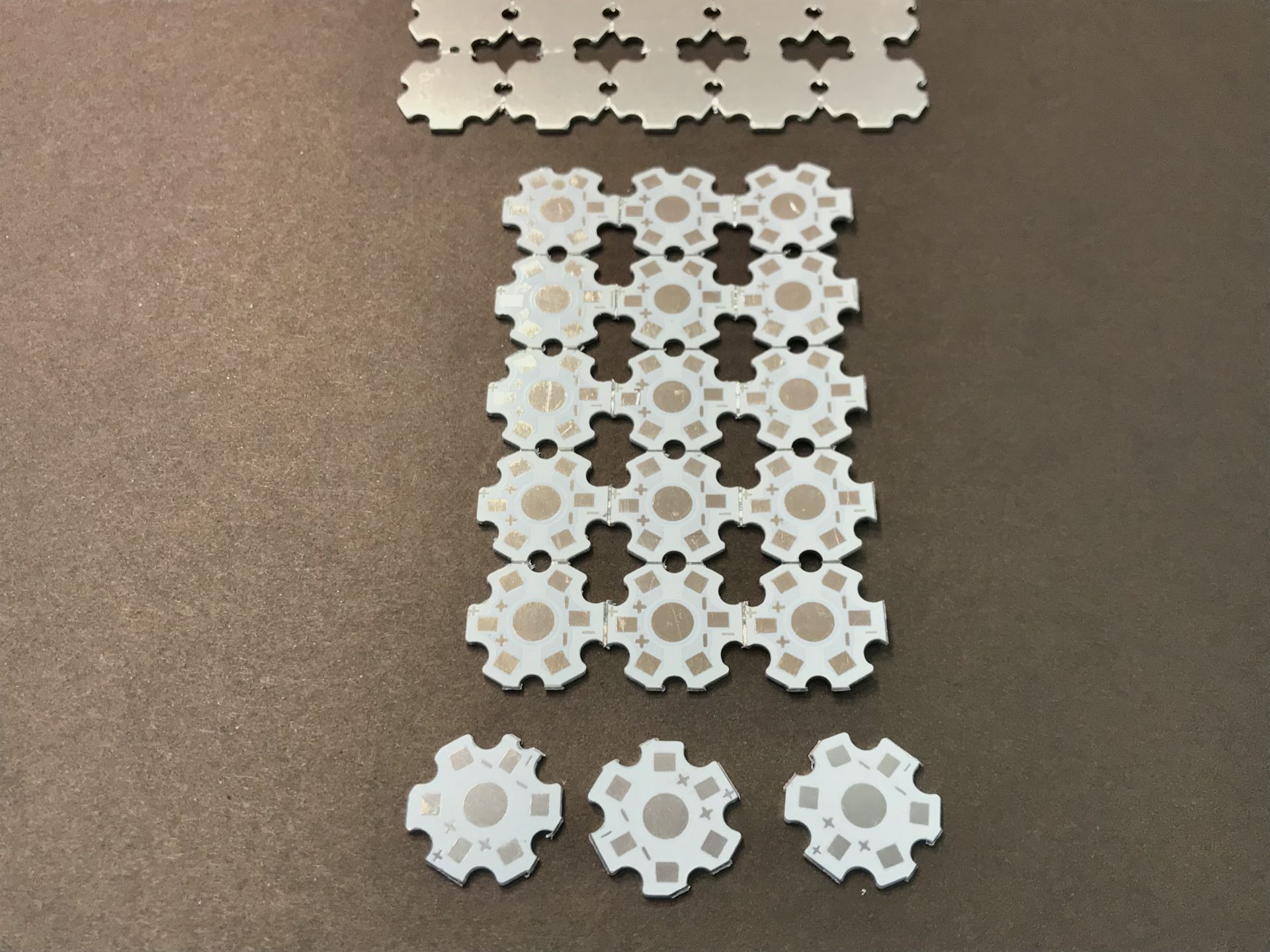 STAR PCB , 1W PCB , 1W EMITER LED PCB , 1W-3W  LED PCB