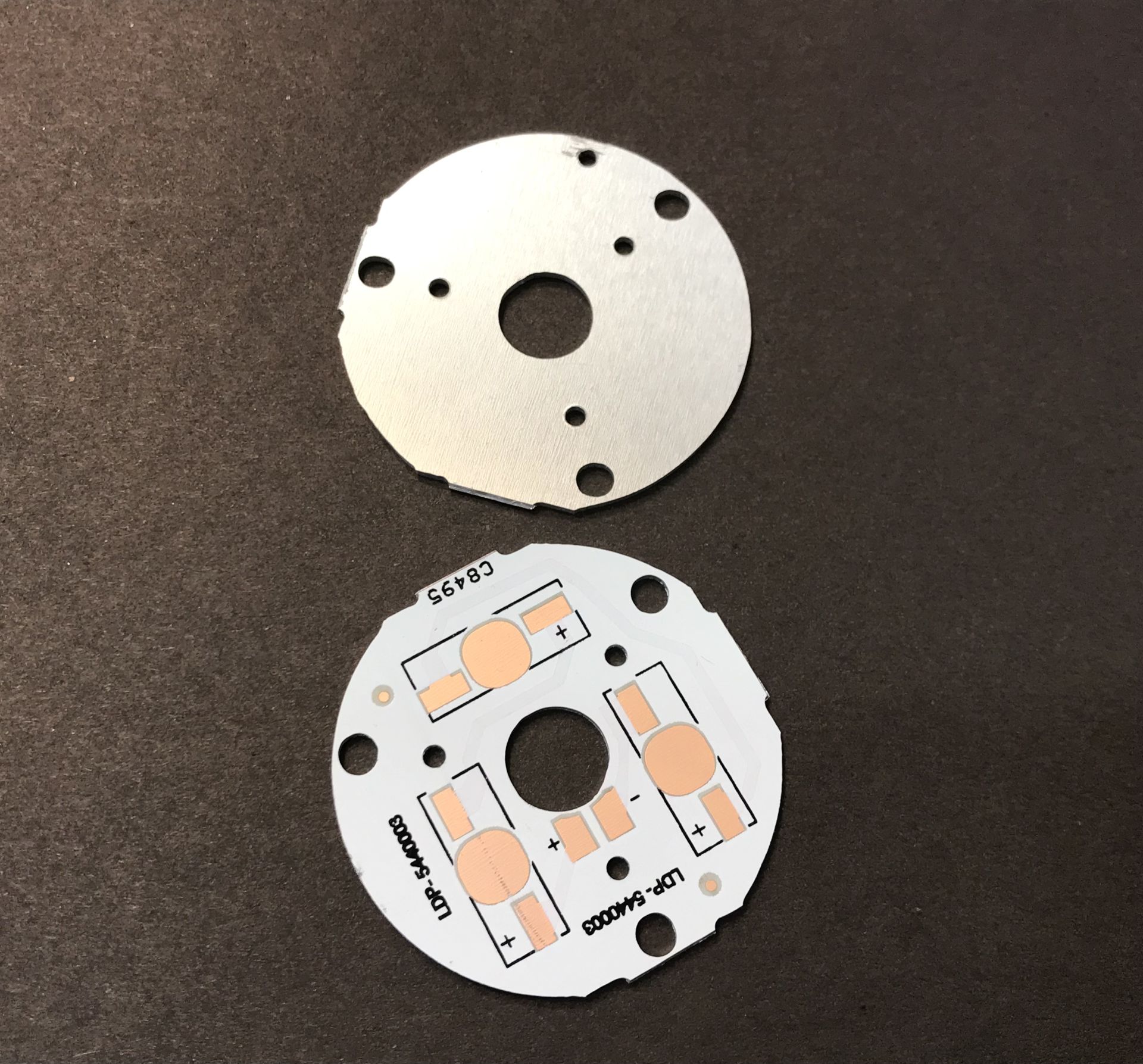 LDP-5440003 - 3LED'Lİ -ÇAP 44MM X 1.2MM , 3LÜ PCB