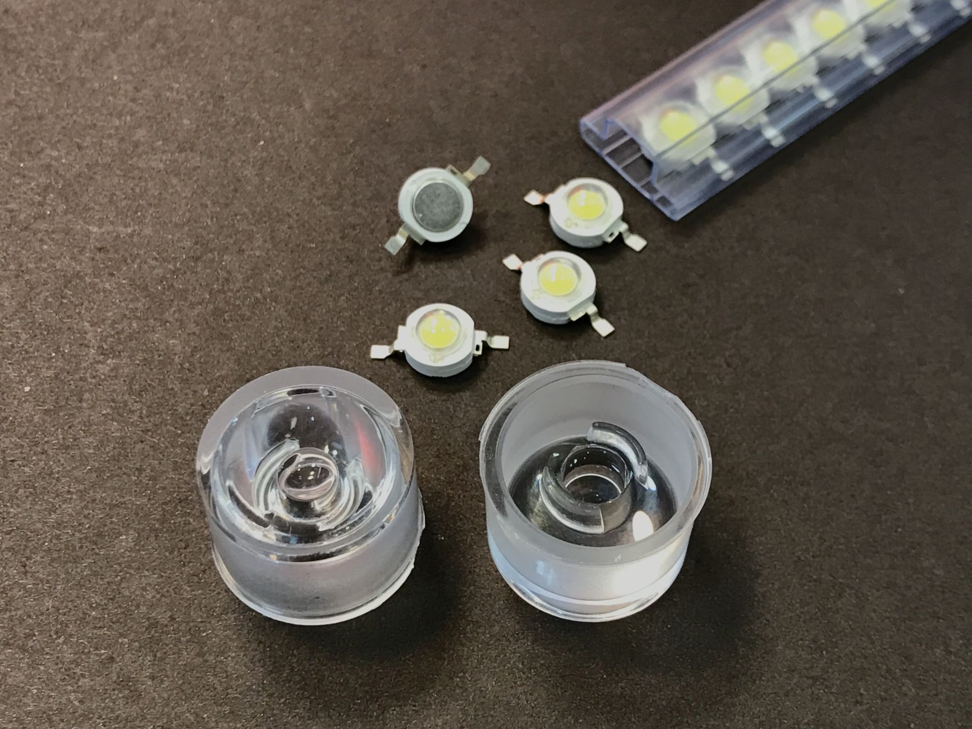 NUDE LENS , 30DERECE KILIFSIZ LED LENS , 30 DERECE , EMITER LED LENS