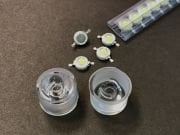 NUDE LENS , 30DERECE KILIFSIZ LED LENS , 30 DERECE , EMITER LED LENS