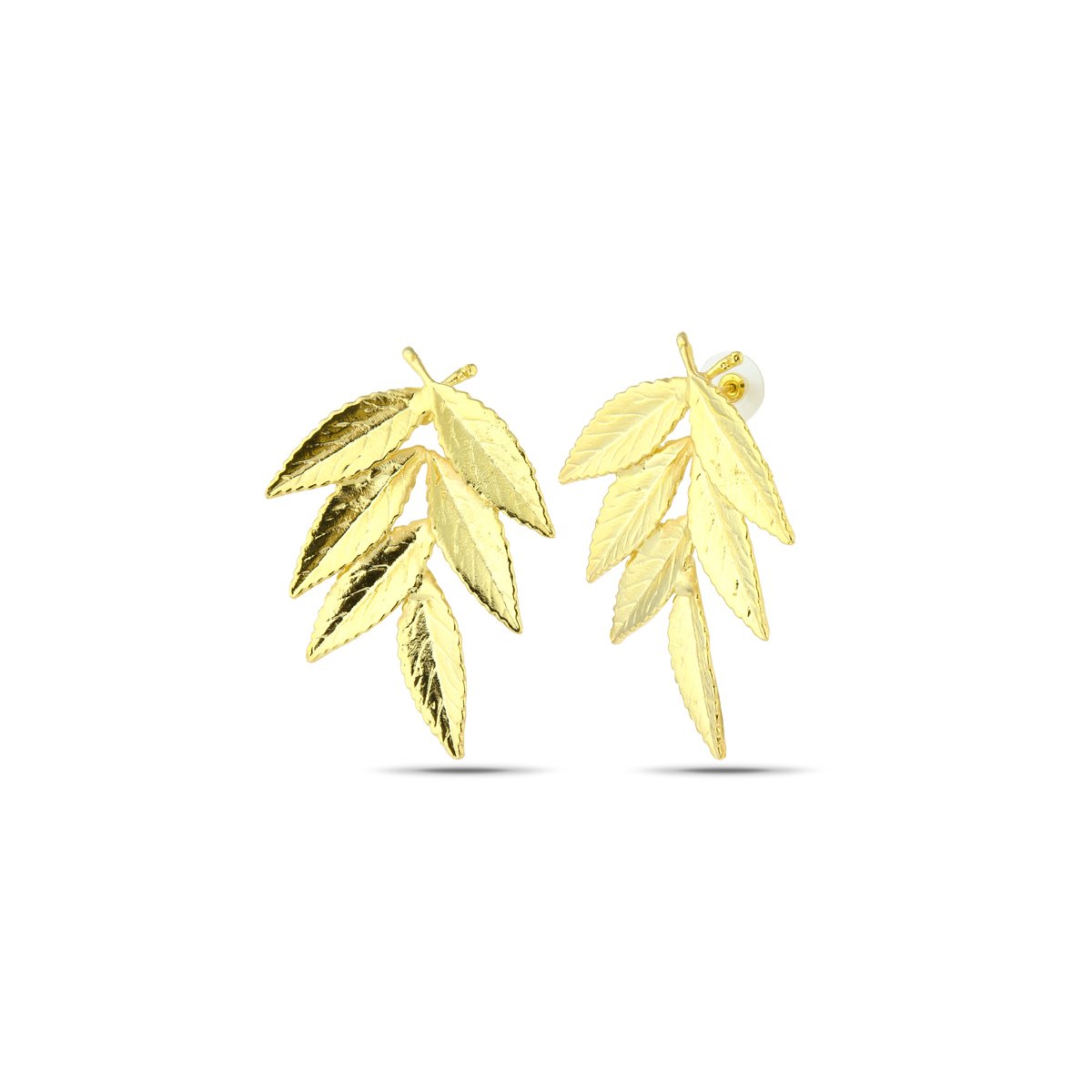 Golden Age Leaf Earring