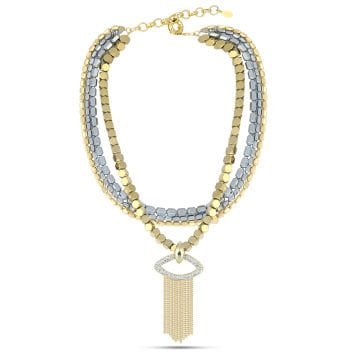 Mix Hematite Pamela Necklace