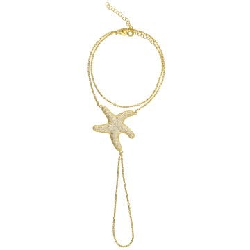Big Sea Star Hand Bracelet