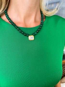 Green Jade Necklace