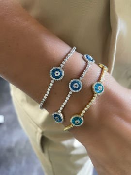Triple Eye Bracelet