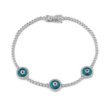 Triple Eye Bracelet