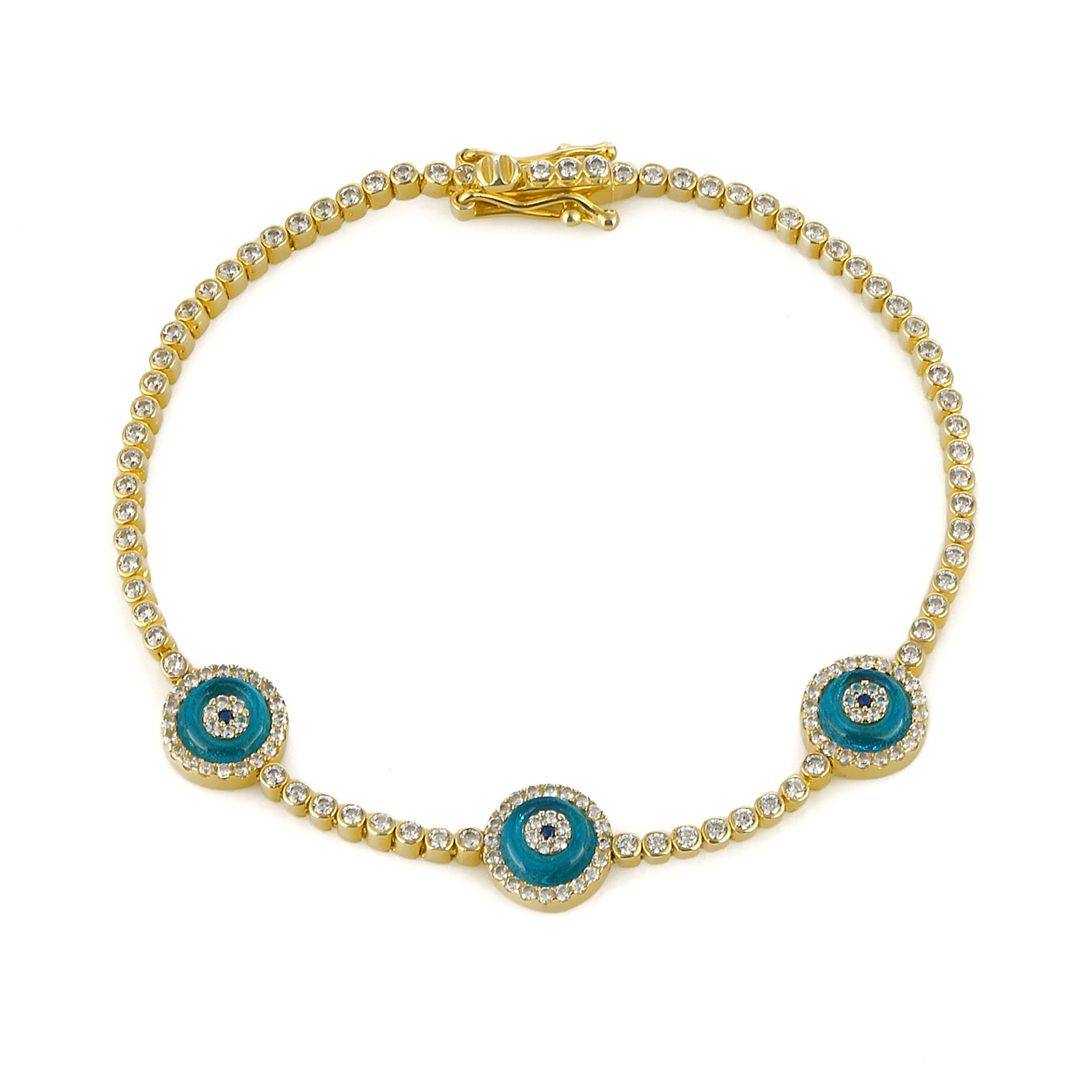 Triple Eye Bracelet