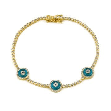 Triple Eye Bracelet