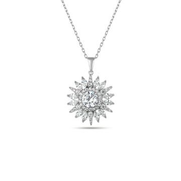 Daisy Zircon Necklace