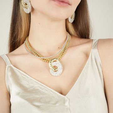 Jessica Hematite Necklace