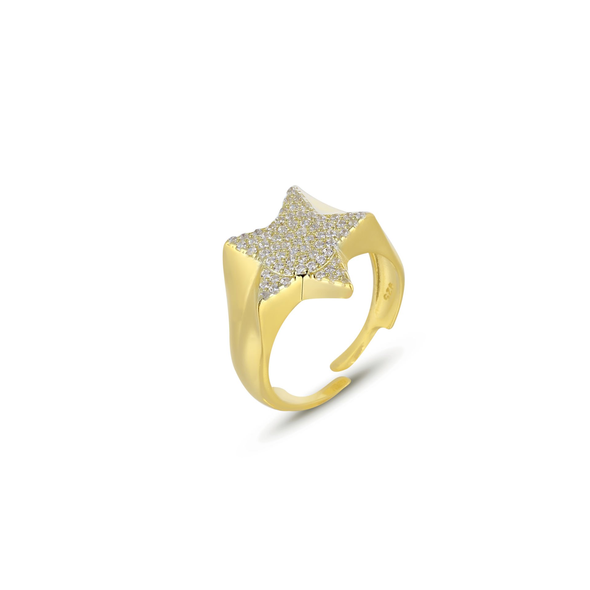 Ring with a star best sale