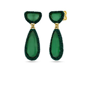 Green Arden Earrings