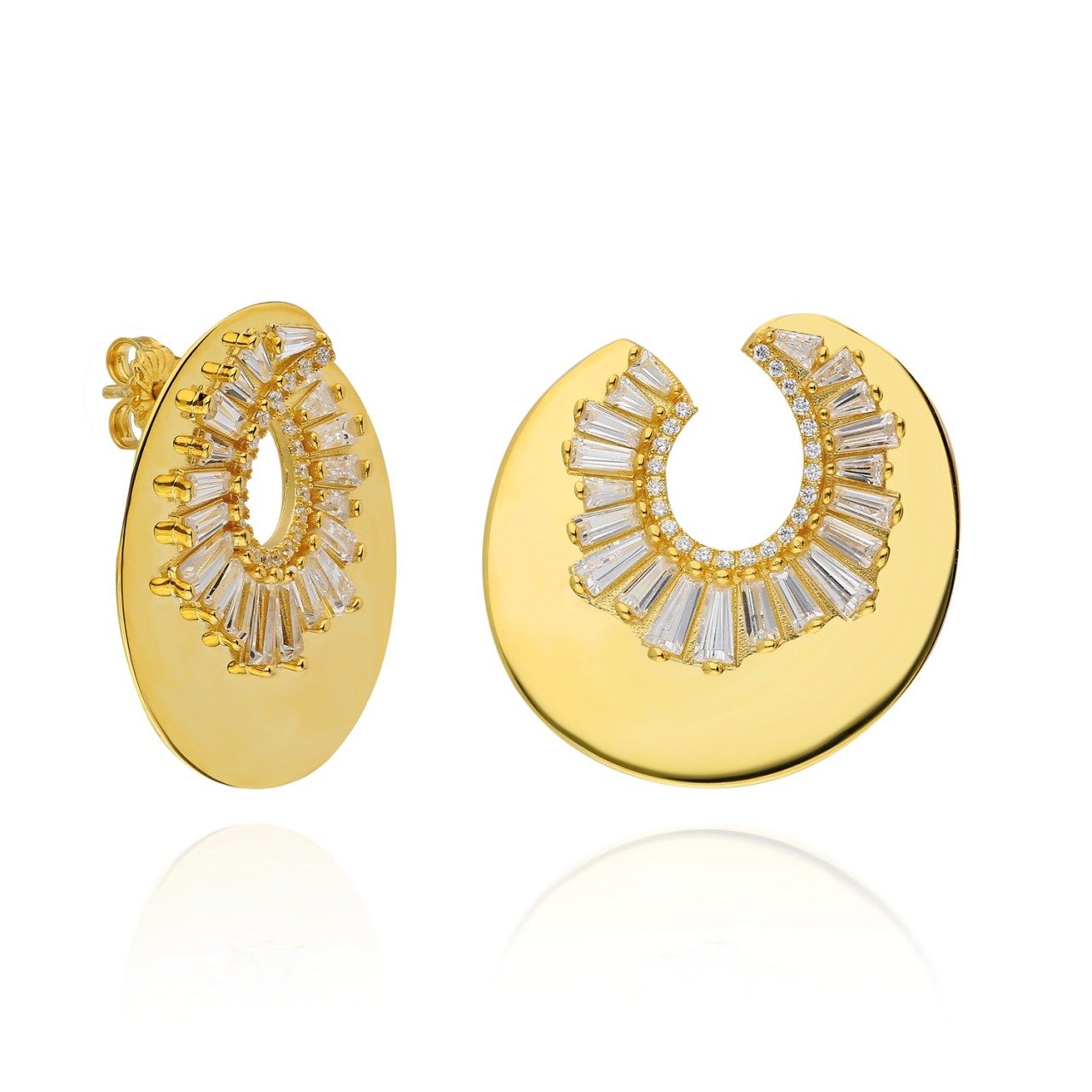 Gold Eva Earring
