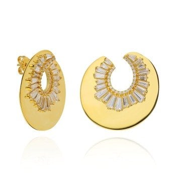 Gold Eva Earring