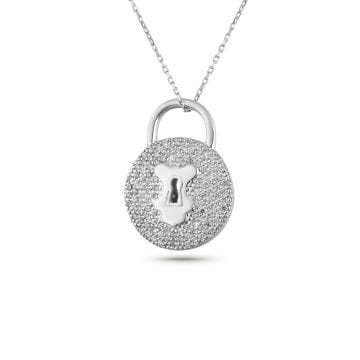 Round Lock Necklace