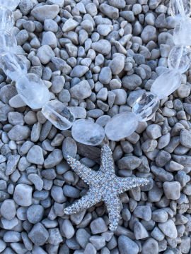 Royal White Sea Star Necklace