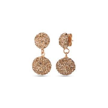 Crystal Mini Ball Earrings