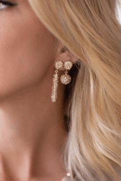 Crystal Mini Ball Earrings