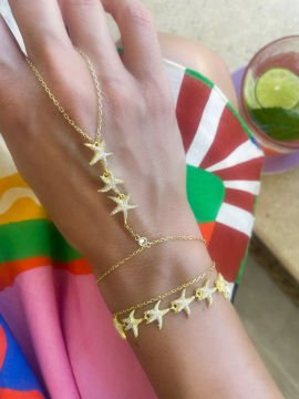 Sea Star Hand Bracelet
