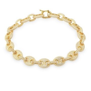 Silver Mini Button Bracelet