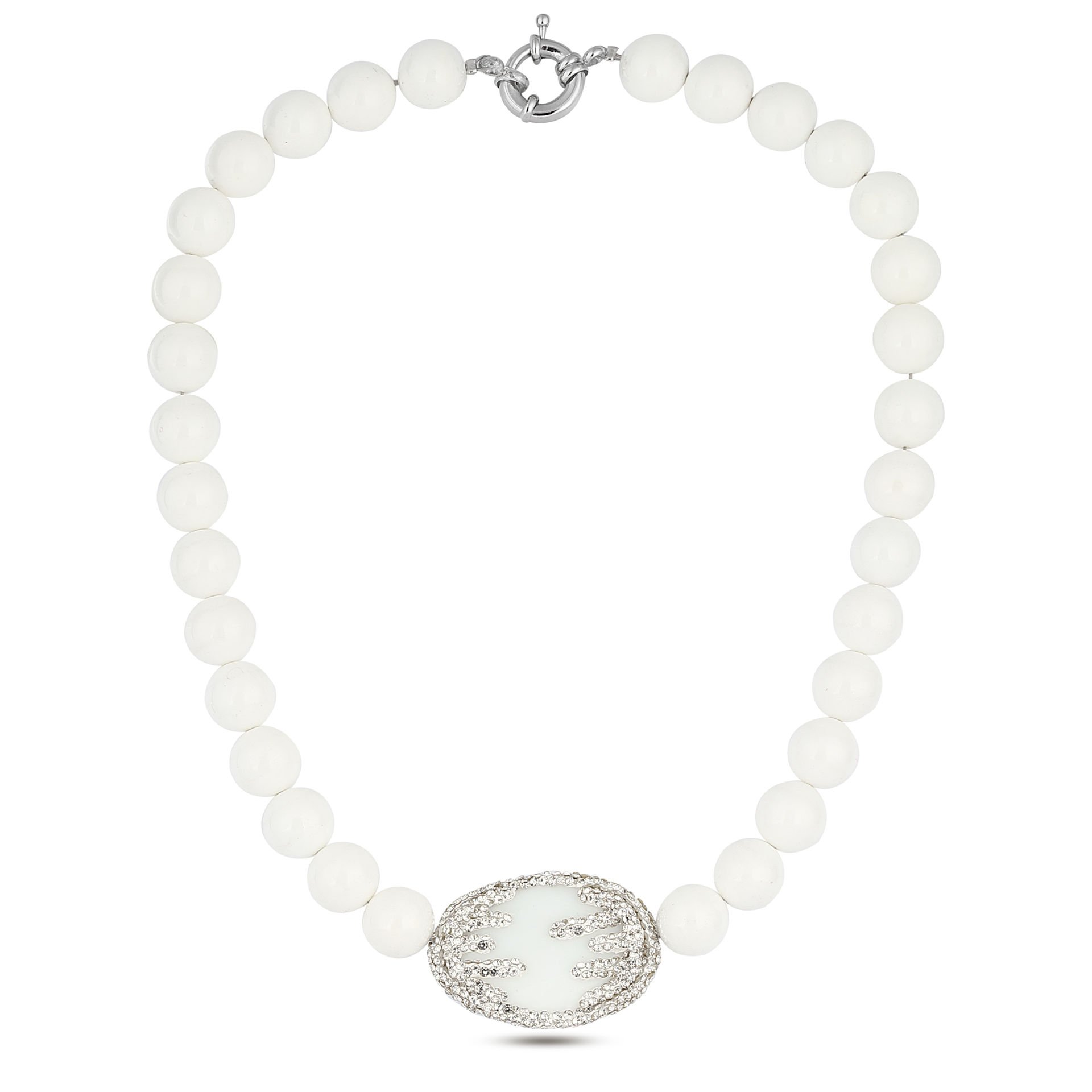White Summer Necklace