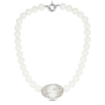 White Summer Necklace