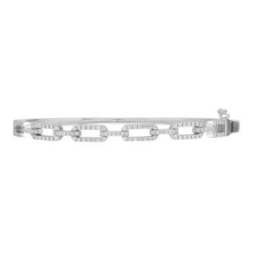 Silver Chain Cuff