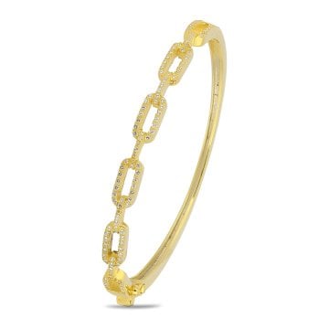 Silver Chain Cuff