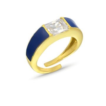 Enamel Melanie Ring