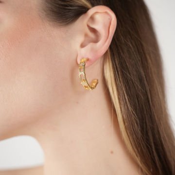 Moon and Stars Hoops