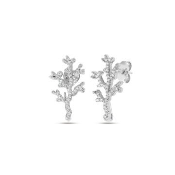 Mini Coral Earrings