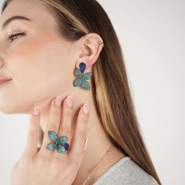 Paraiba Violet Ring