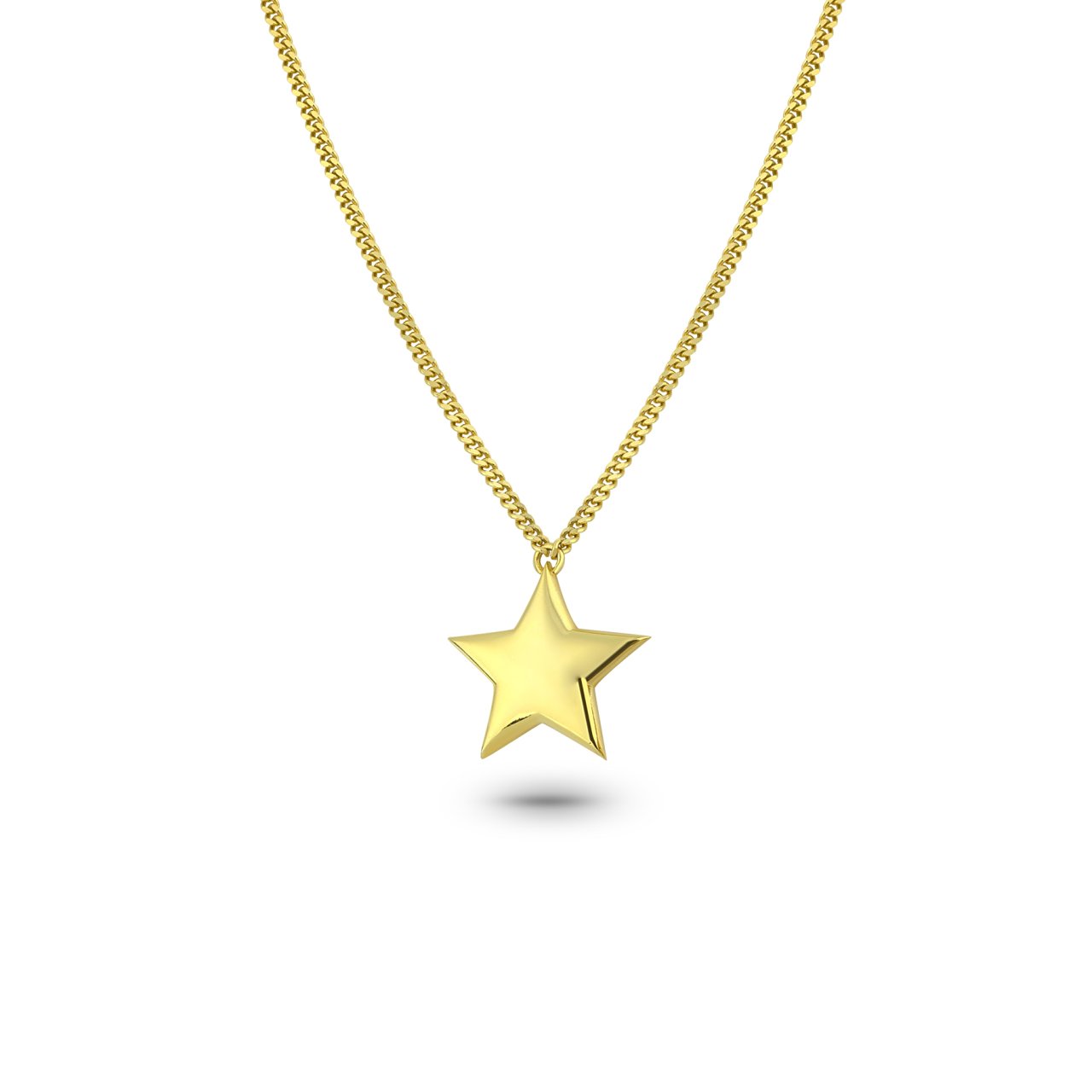 Gold Star Necklace