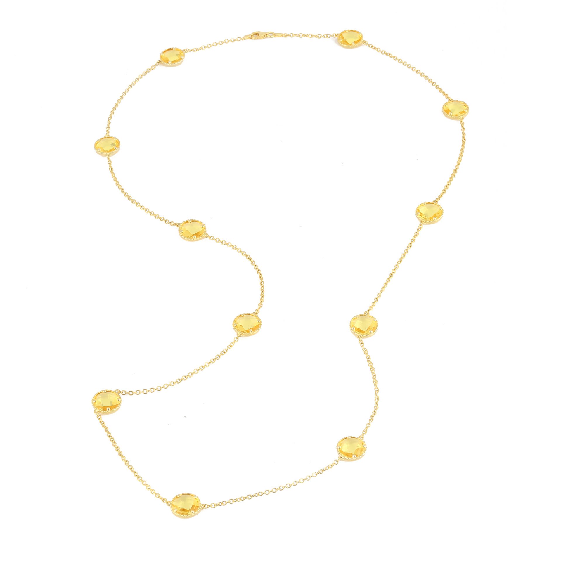 Yellow Sugar Necklace