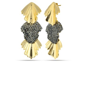 Crystal Trinity Earrings