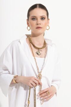 Gold Fish Necklace