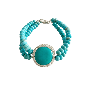 Turquoise Nora Twin Bracelet
