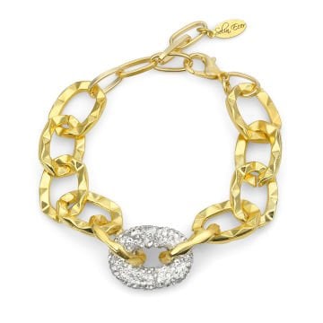 Luana Crystal  Chain Bracelet
